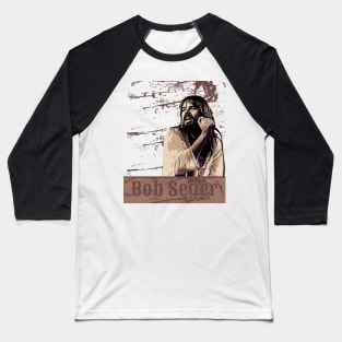 Bob seger // Brown Vintage Baseball T-Shirt